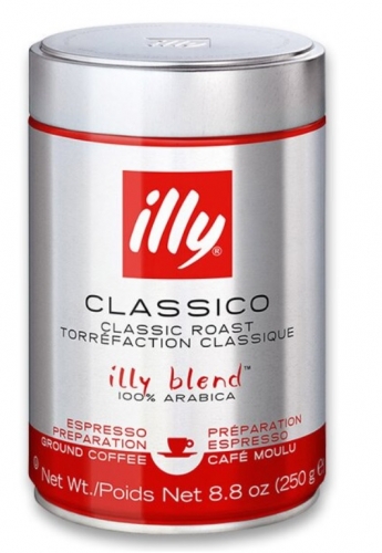 Mletá káva Illy Espresso - dóza, 250 g