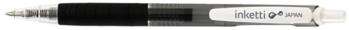 Gelový roller Penac Inketti - 0,5 mm, plastový, černý
