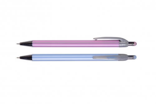 Kuličkové pero Spoko Stripes - 0,3 mm, plastové, mix barev