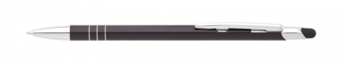 Dotykové kuličkové pero Sotti touch - 0,7 mm, kovové, černé