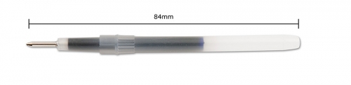 Náplň do kuličkového pera čína 4444 - 0,7 mm, plastová, modrá