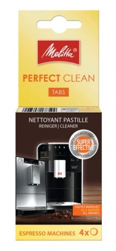 Odvápňovací tablety Perfect Clean -  pro plnoautomatické kávovary, obsah 4x1,8g