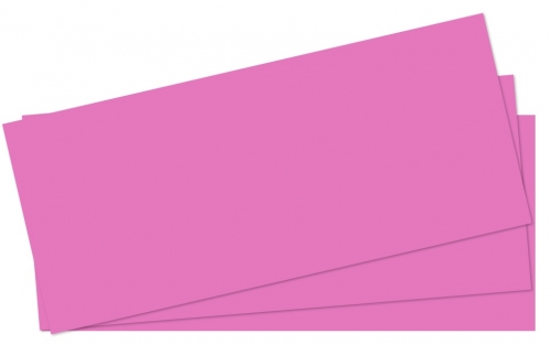 Kartonový rozdružovač Ekonomik - 10,5x24 cm, růžový, 100 ks