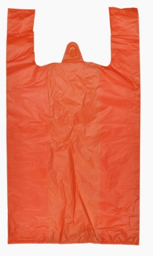 Mikrotenová taška 10 kg - extra pevná, oranžová, 20 my, 200 ks