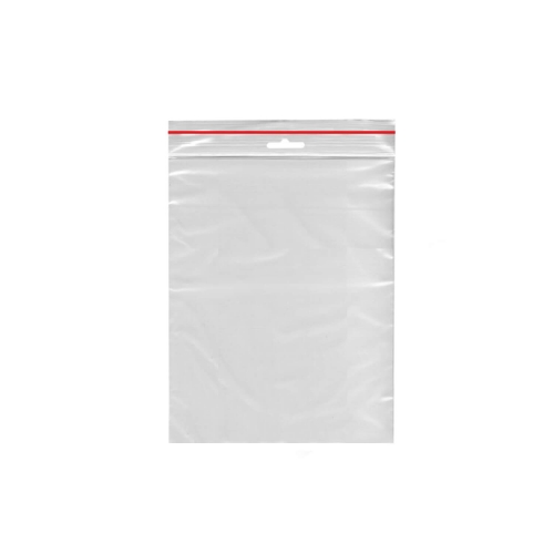 Rychlouzavírací sáčky s eurozávěsem - 15x22 cm, transparentní, 100 ks