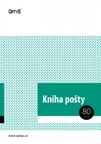 Kniha pošty Optys - A4, 80 listů