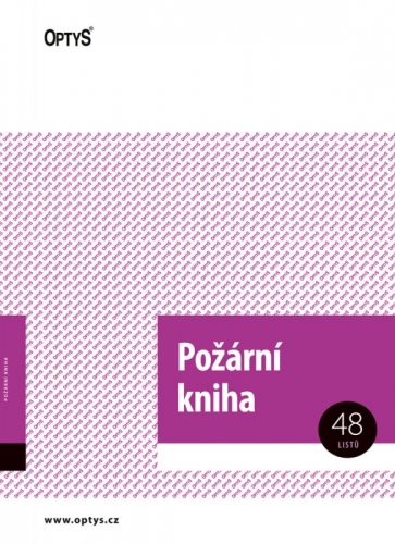 Požární kniha Optys - A4, 48 listů