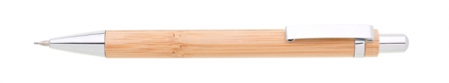 Mikrotužka Tural - 0,5 mm, bambus/kov, natur/stříbrná