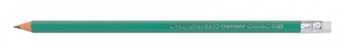 Ohebná grafitová tužka Concorde Green Office č.2 - s pryží, 12 ks