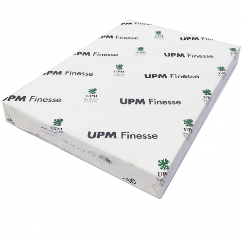 Natíraný papír UPM Digi Finesse Premium Silk - SRA3, 350 g, matný, 125 listů