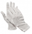 Bavlněné rukavice Kite - šité, bílé, velikost S