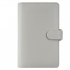 Osobní compact diář Filofax Saffiano -  188x125x26 mm, šedý