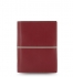 Kapesní diář Filofax Domino - 145x117x34 mm, červený