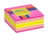 Samolepící bloček kostka Stick n Hopax Regular Cube - 76x76 mm, 400 listů, neon, mix růžová