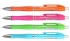 Kuličkové pero Solidly Neon - 0,25 mm, plastové, mix barev