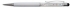 Luxusní dotykové kuličkové pero Touch Art Crystella Swarovski – 0,7 mm, bílý krystal, krémově bílé