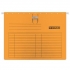 Závěsná papírová deska s rychlovazačem Donau - A4, 230 g/m2, oranžová