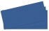 Kartonový rozdružovač DL Classic - 10,5x24 cm, modrý, 100 ks
